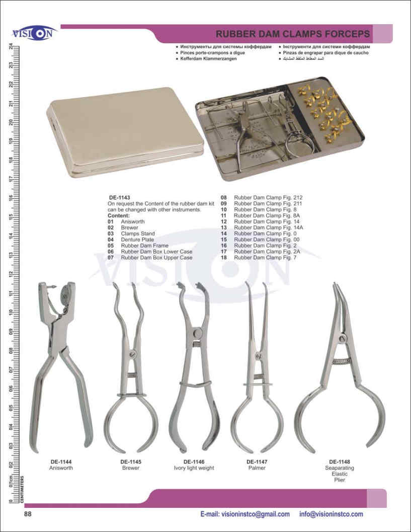 Vision Instruments Company Instruments